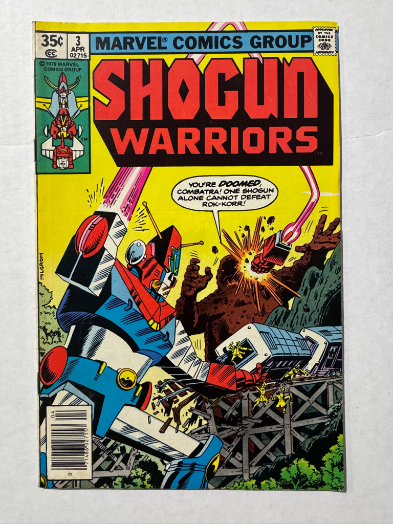 SHOGUN WARRIORS #3 VF
