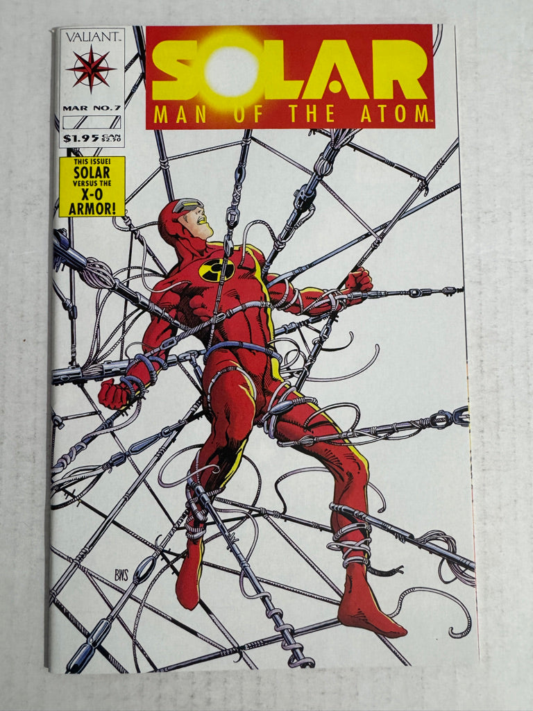SOLAR MAN OF THE ATOM #7 NM- Barry Windsor-Smith Cover