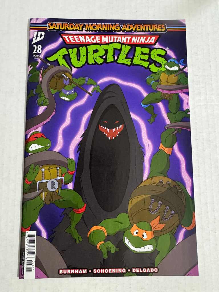 TEENAGE MUTANT NINJA TURTLES SATURDAY MORNING ADVENTURES #28 NM