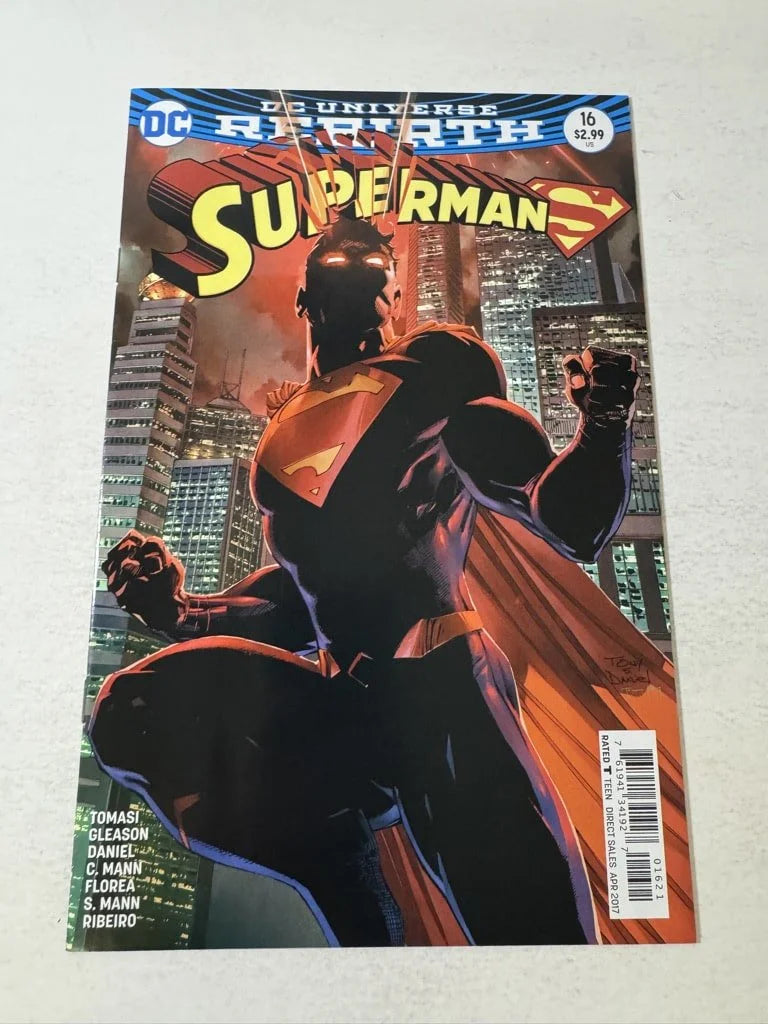 SUPERMAN #16 Vol 4 NM Tony Daniel Variant