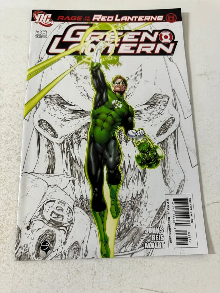 GREEN LANTERN #36 Vol 4 NM 2nd Print Variant