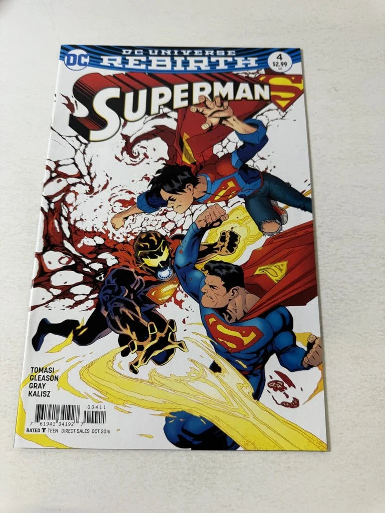 SUPERMAN #4 Vol 4 NM Patrick Gleason Cover