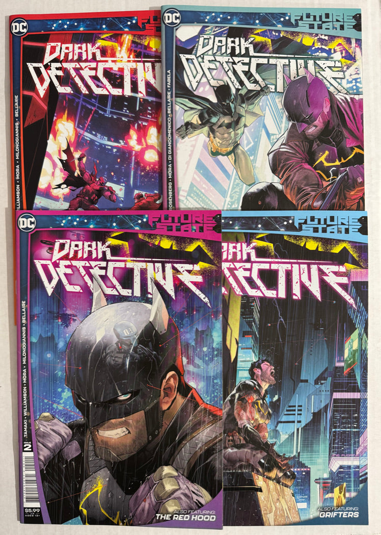 FUTURE STATE DARK DETECTIVE #1-4 NM Dan Mora Cover SET 1ST APPEARANCE