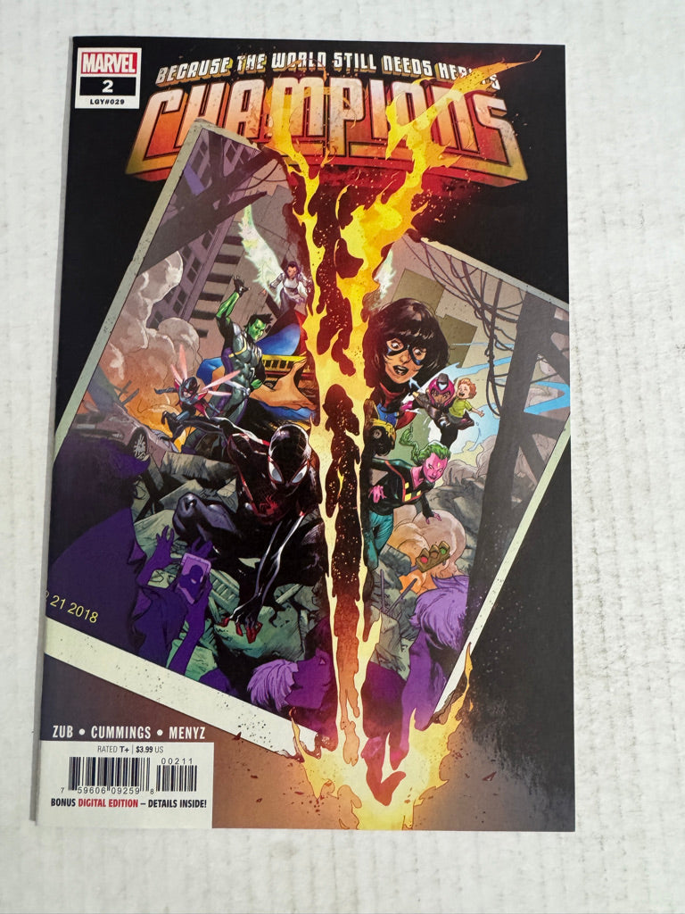 THE CHAMPIONS #2 Vol 3 NM