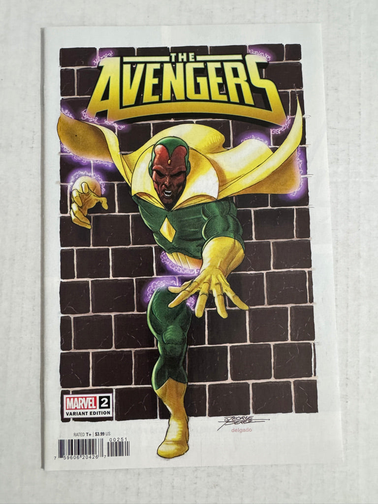 AVENGERS #2 Vol 8 NM George Perez Variant