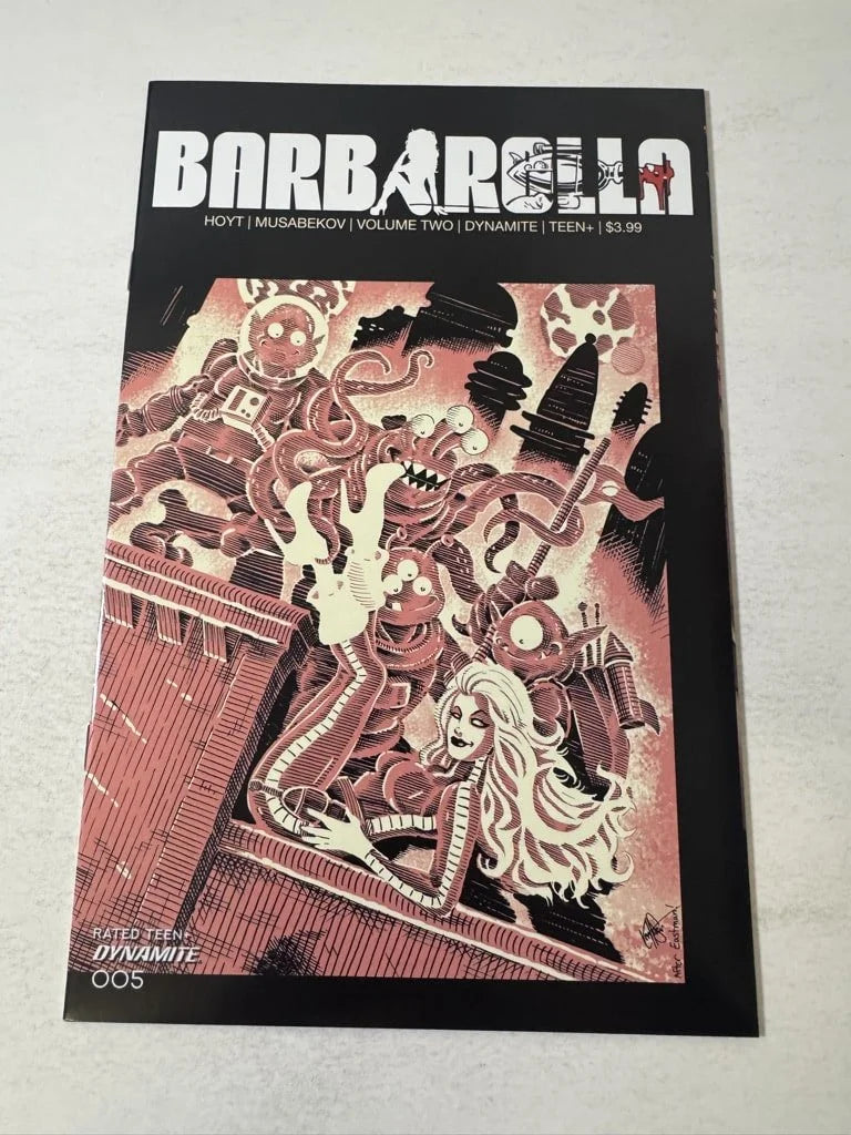 BARBARELLA #5 NM TMNT Homage Variant