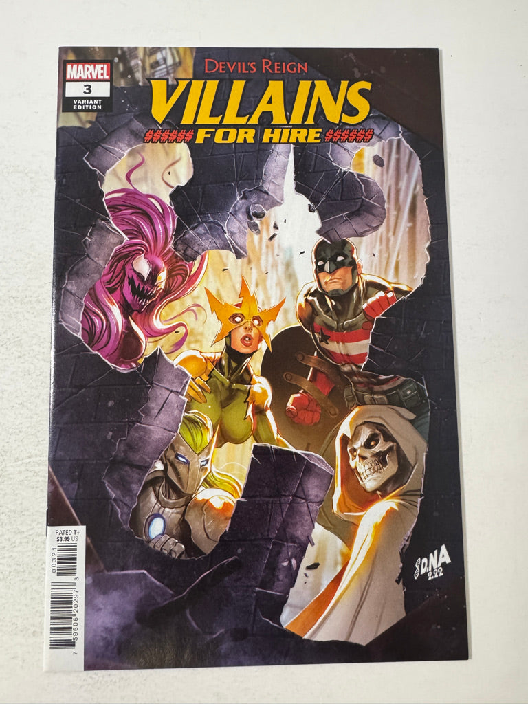 DEVIL'S REIGN HEROES FOR HIRE #3 NM David Nakayaman Variant