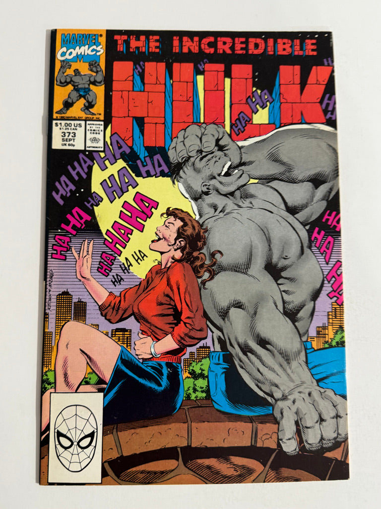 INCREDIBLE HULK #373 VF Dale Keown Cover