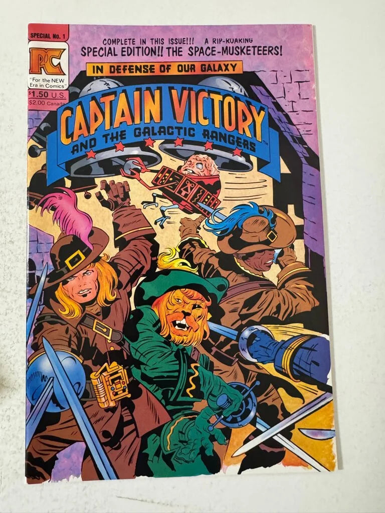 CAPTAIN VICTORY AND THE GALACTIC RANGERS Special #1 NM Jack Kirby Cover
