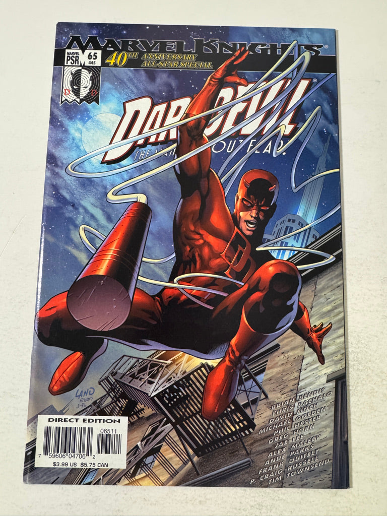 DAREDEVIL #65 Vol 2 NM- Greg Land Cover
