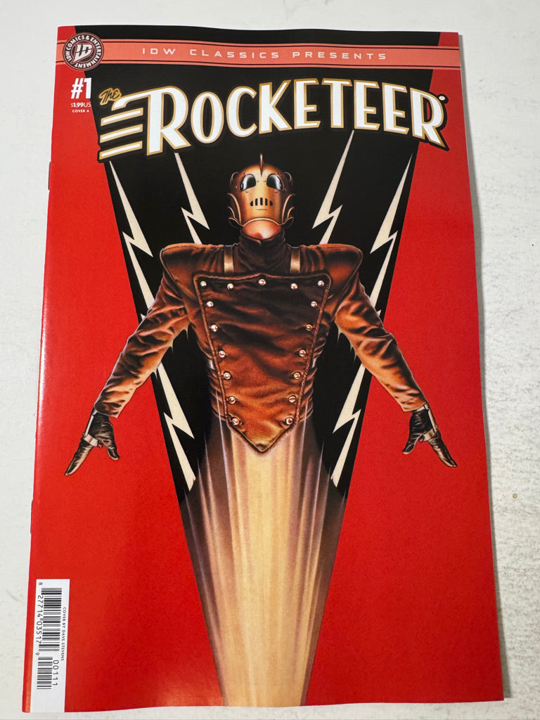 IDW Classics Presents THE ROCKETEER #1 NM Dave Stevens Cover
