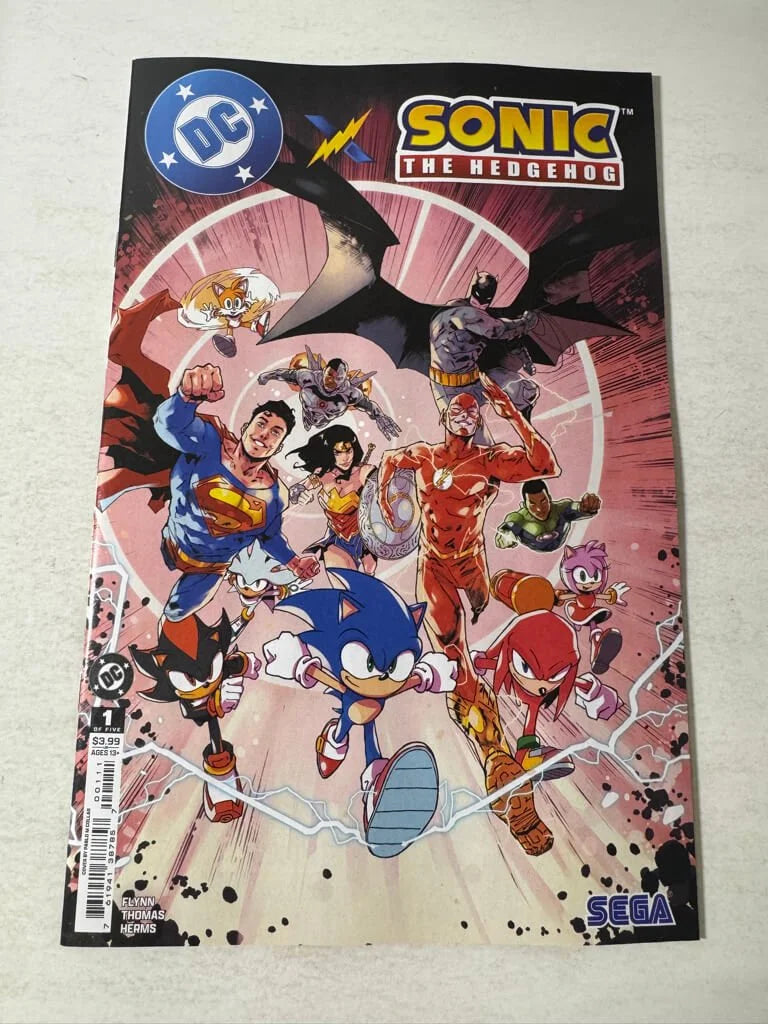 DC X SONIC THE HEDGEHOG #1 NM