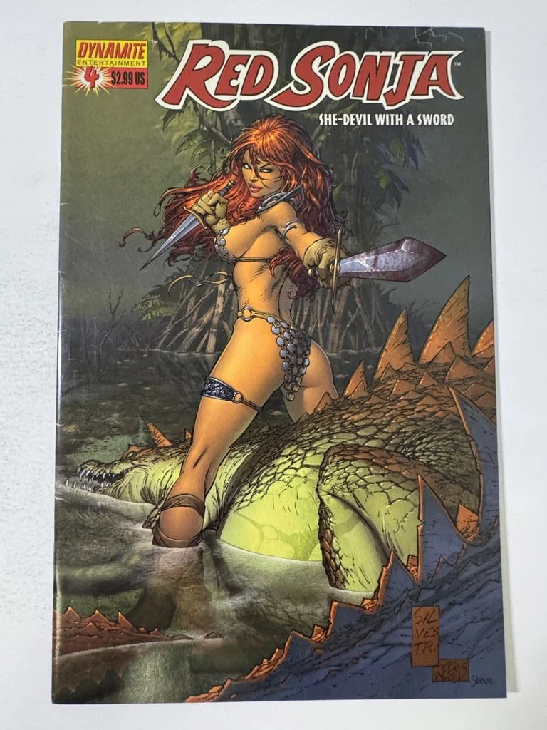 RED SONJA #4 Marc Silvestri Cover (Dynamite)