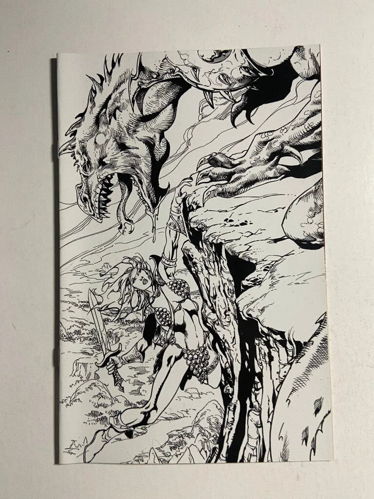 KILLING RED SONJA #5 NM- 1:15 B/W Virgin Castro Variant