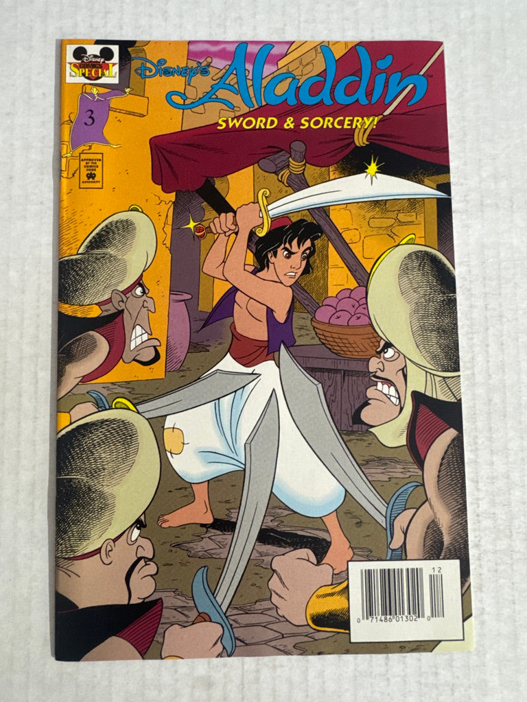 DISNEY'S ALADDIN #3 NM NEWSSTAND