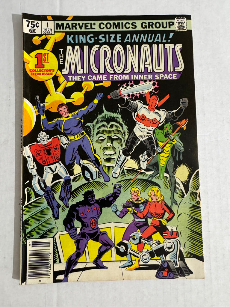 MICRONAUTS ANNUAL #1 VF
