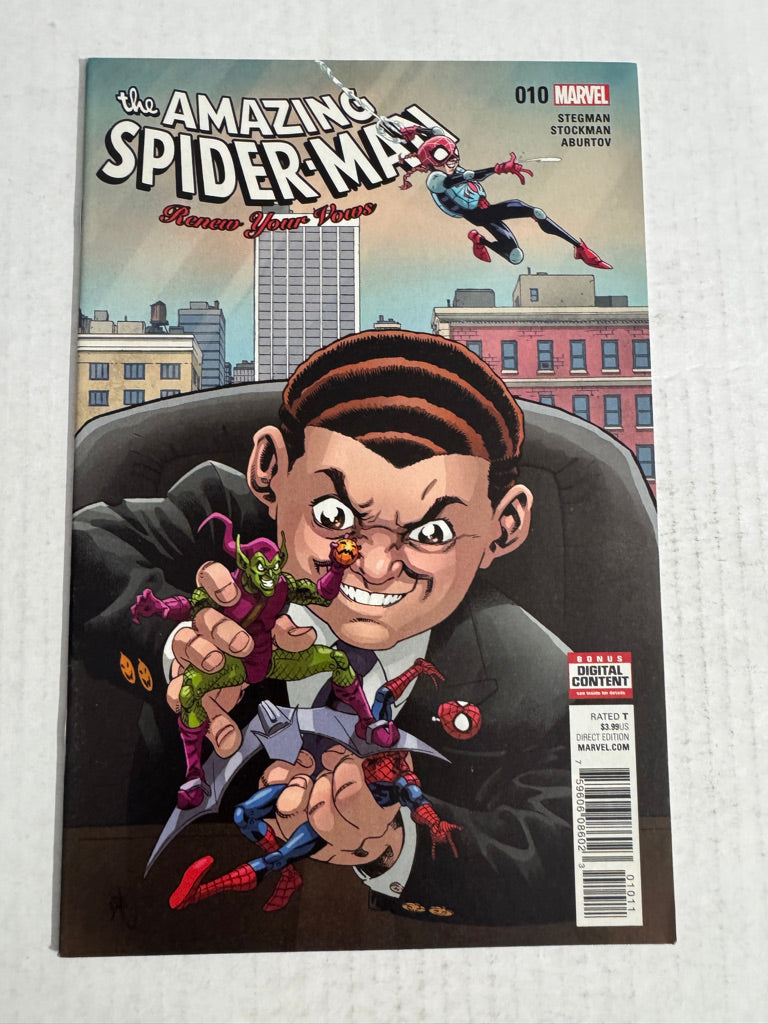 AMAZING SPIDER-MAN RENEW YOUR VOWS #10 Vol 2 NM-