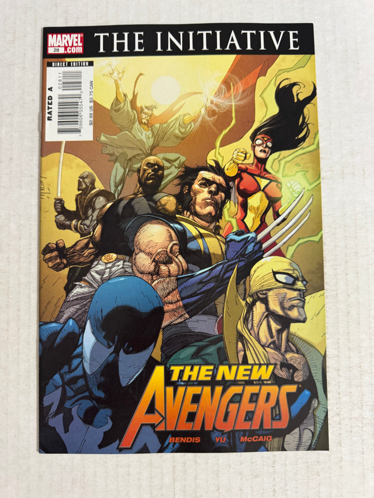 NEW AVENGERS #28 NM Leinil Yu Cover