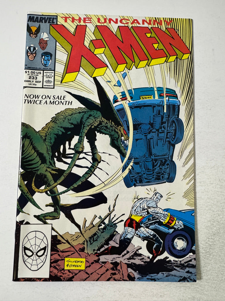 UNCANNY X-MEN #233 NM Marc Silvestri Cover
