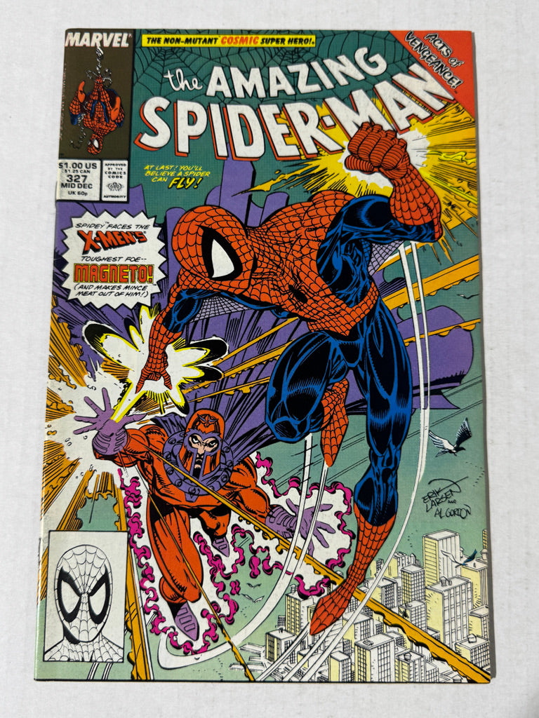 AMAZING SPIDER-MAN #327 VF/NM Erik Larsen Cover