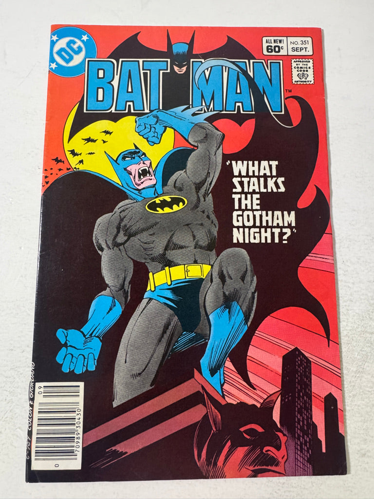 BATMAN #351 VG/FN NEWSSTAND