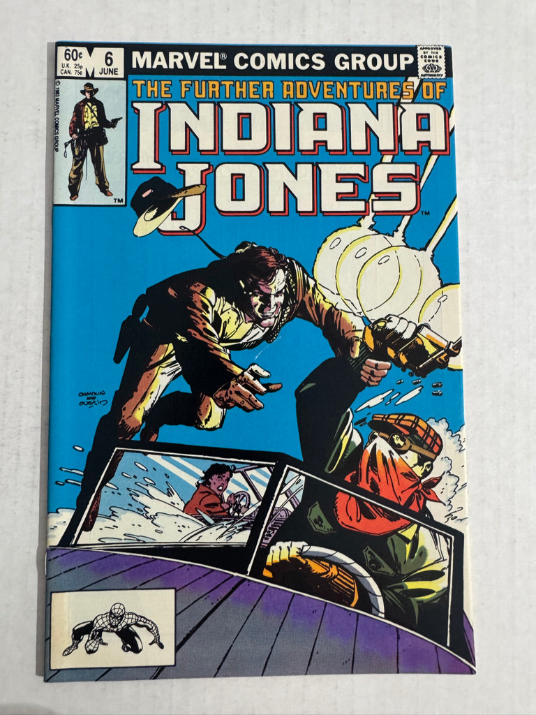 FURTHER ADVENTURES OF INDIANA JONES #6 NM- Howard Chaykin Cover