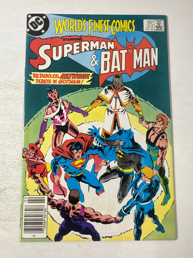 WORLD'S FINEST COMICS #312 VF+ CANADIAN PRICE VARIANT