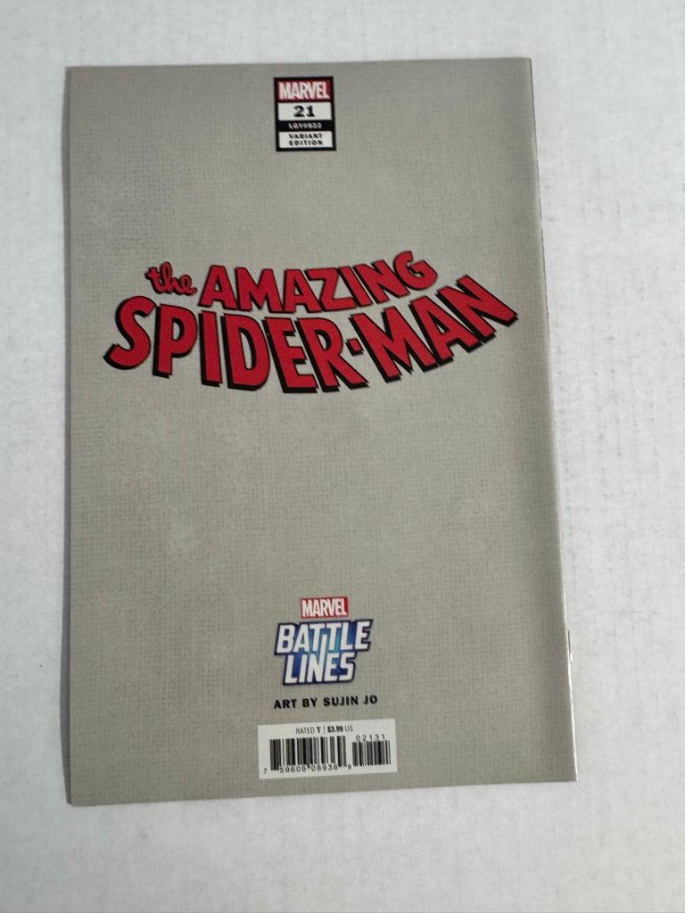 AMAZING SPIDER-MAN #21 Vol 5 NM Sujin Jo Virgin Black Cat Variant