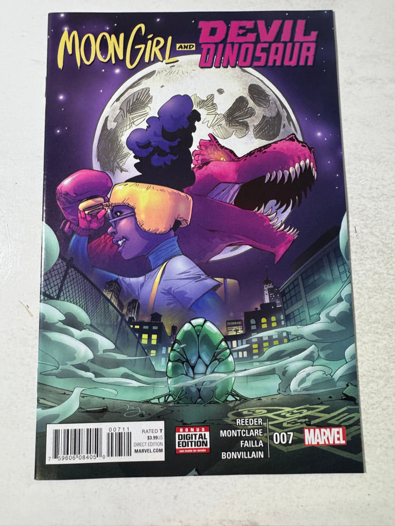 MOON GIRL AND DEVIL DINOSAUR #7 NM 1ST APPEARANCE