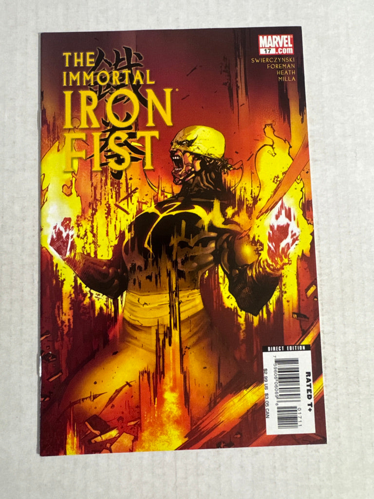 IMMORTAL IRON FIST #17 VF