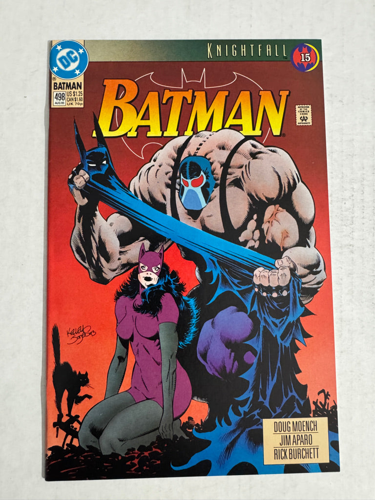 BATMAN #496 NM Kelley Jones Cover