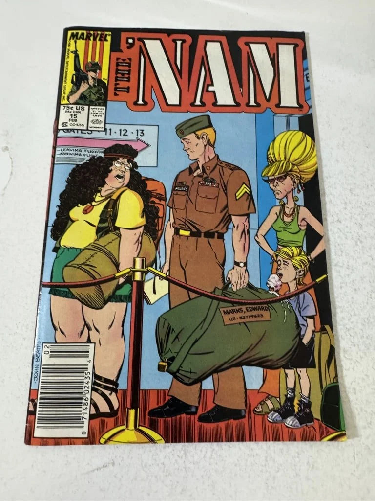 THE 'NAM #15 VF NEWSSTAND
