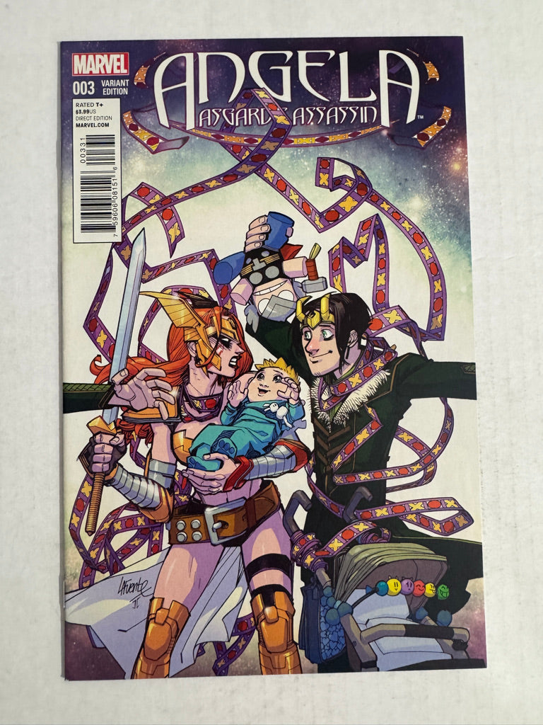 ANGELA ASGARD'S ASSASSIN #3 NM 1:25 Lafuente Variant