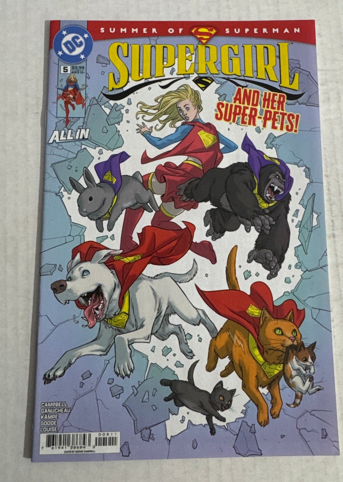 SUPERGIRL #5 Vol 8 NM