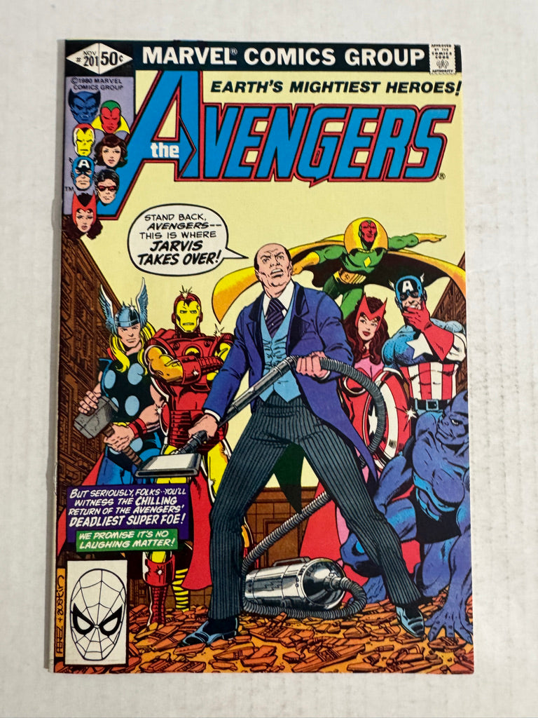 AVENGERS #201 VF/NM George Perez Cover