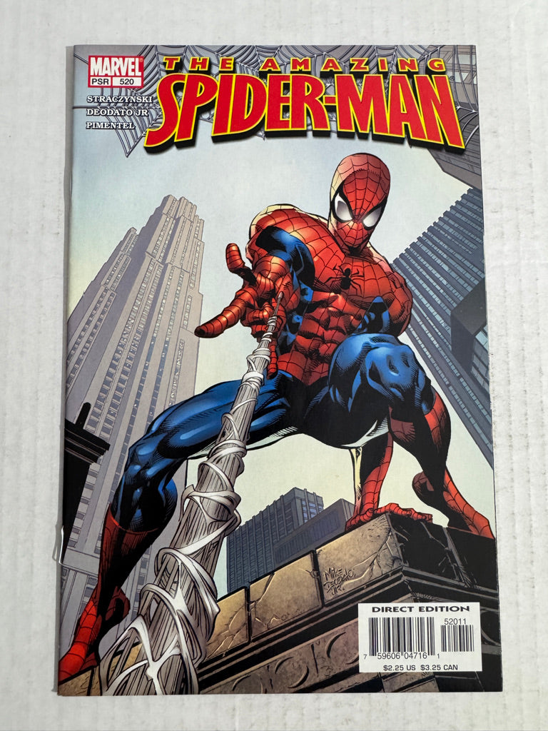AMAZING SPIDER-MAN #520 NM Mike Deodato Jr Cover