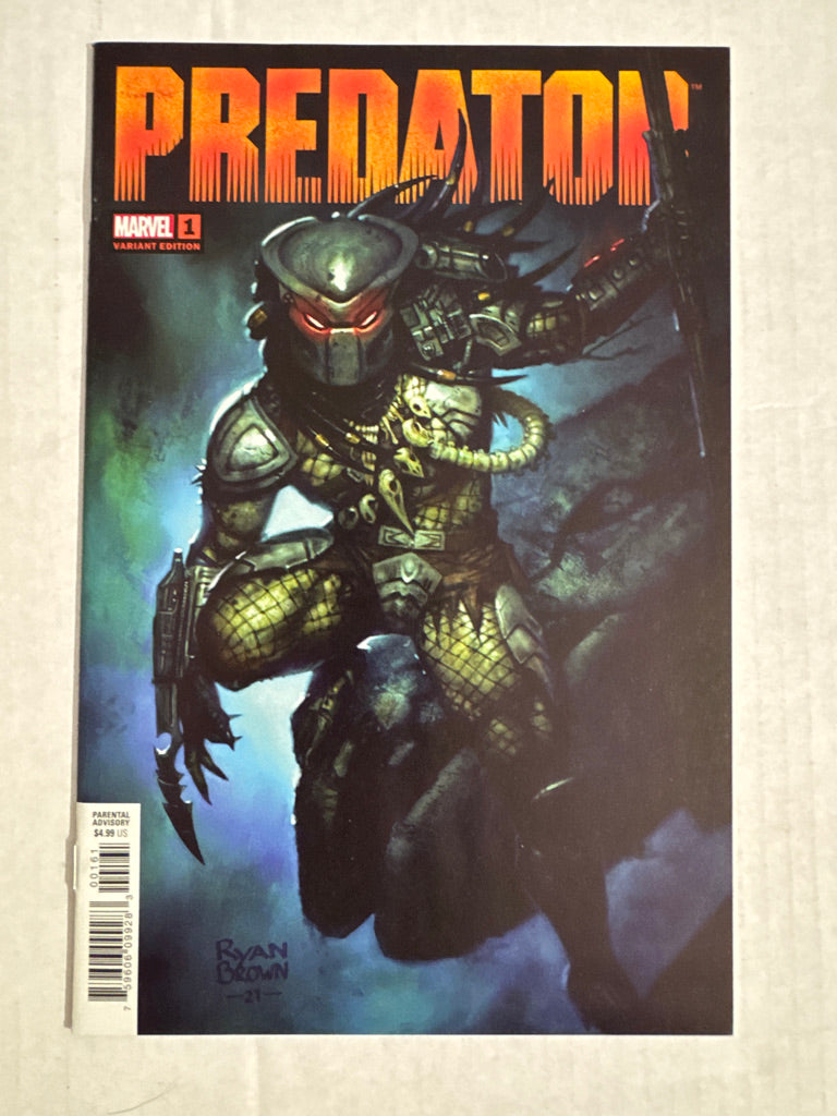 PREDATOR #1 1:25 Ryan Brown Variant