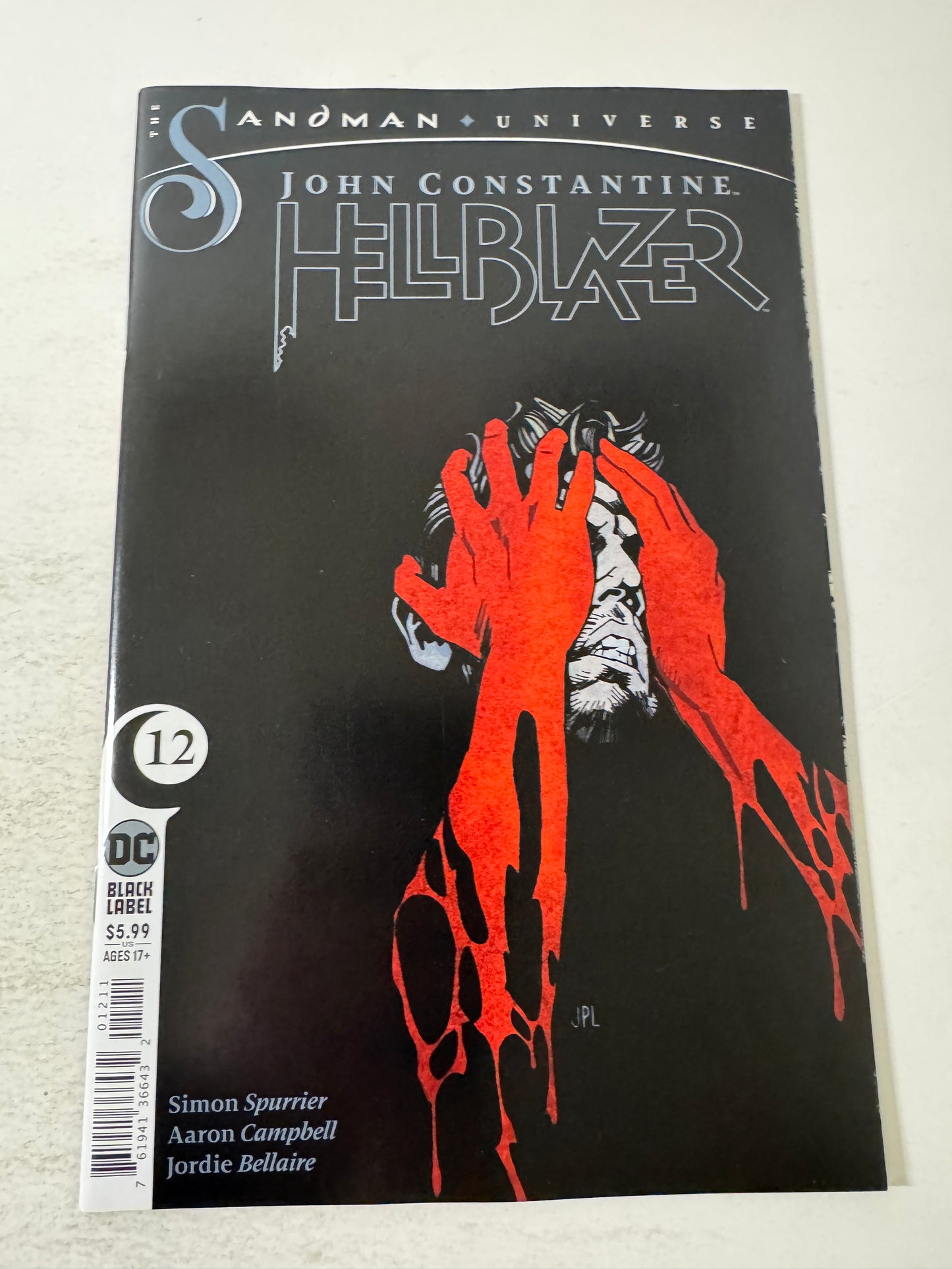 SANDMAN UNIVERSE JOHN CONSTANTINE HELLBLAZER #12 NM
