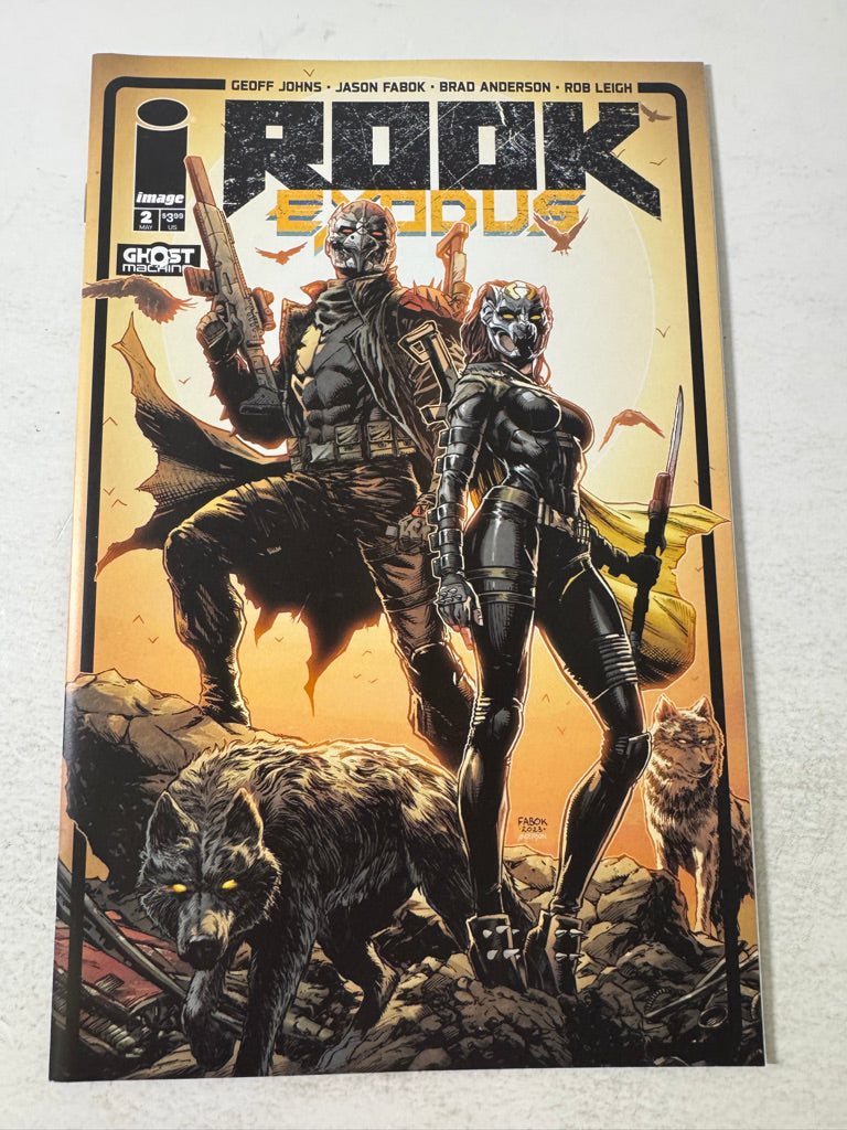 ROOK: EXODUS #2 NM Jason Fabok Cover