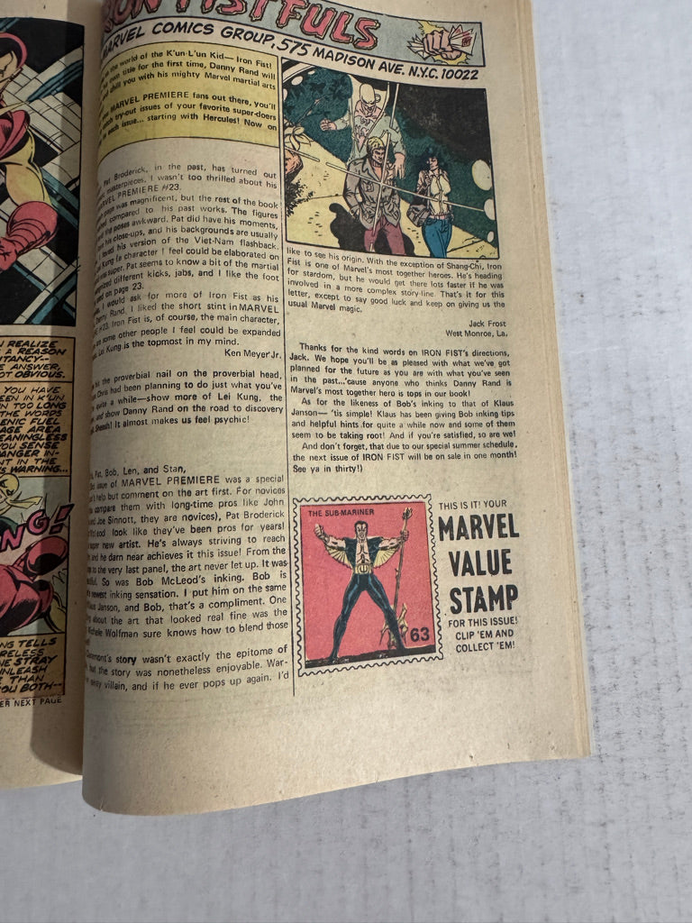IRON FIST #1 FN-