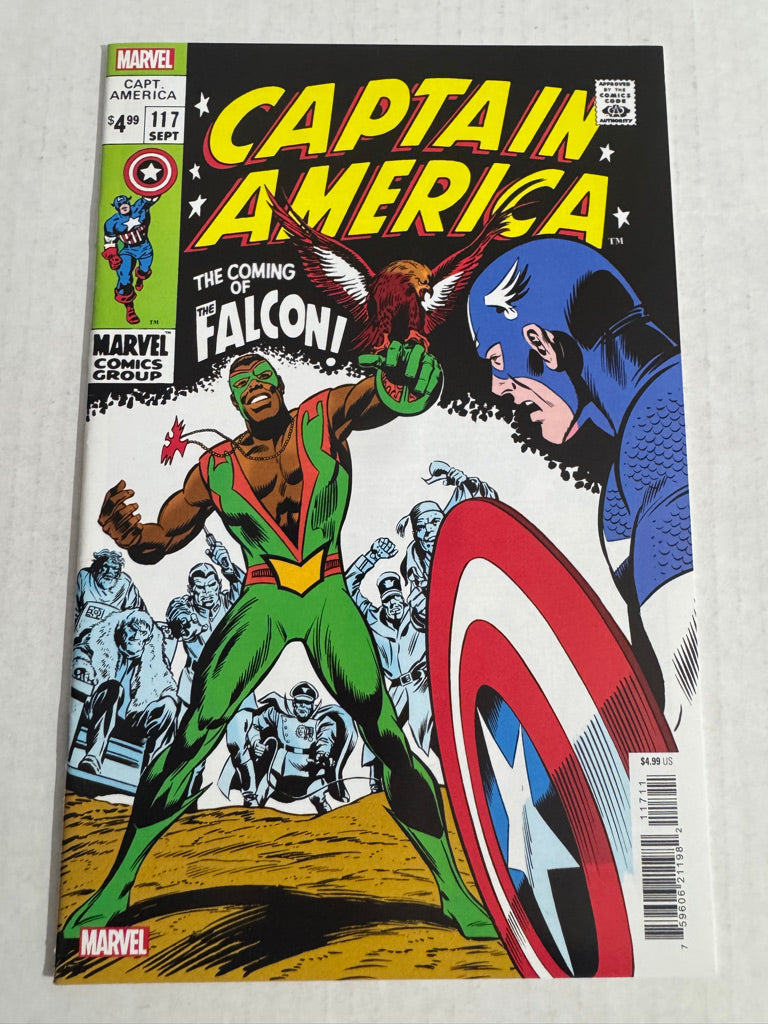 CAPTAIN AMERICA #117 NM Facsimile