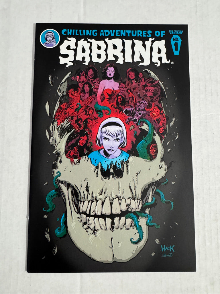 CHILLING ADVENTURES OF SABRINA #1 NM- 2nd Print Robert Hack Variant