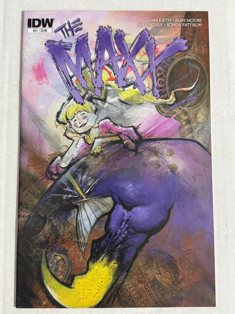 THE MAXX MAXXIMIZED #21 NM Sam Kieth Cover