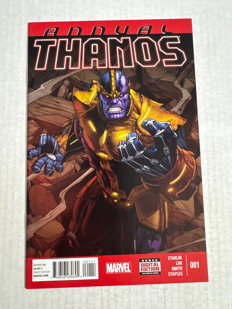 THANOS ANNUAL #1 2014 NM Dale Keown Cover