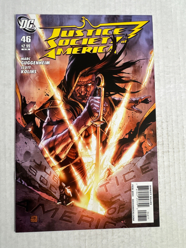 JUSTICE SOCIETY OF AMERICA #46 Vol 3 NM Shane Davis Cover