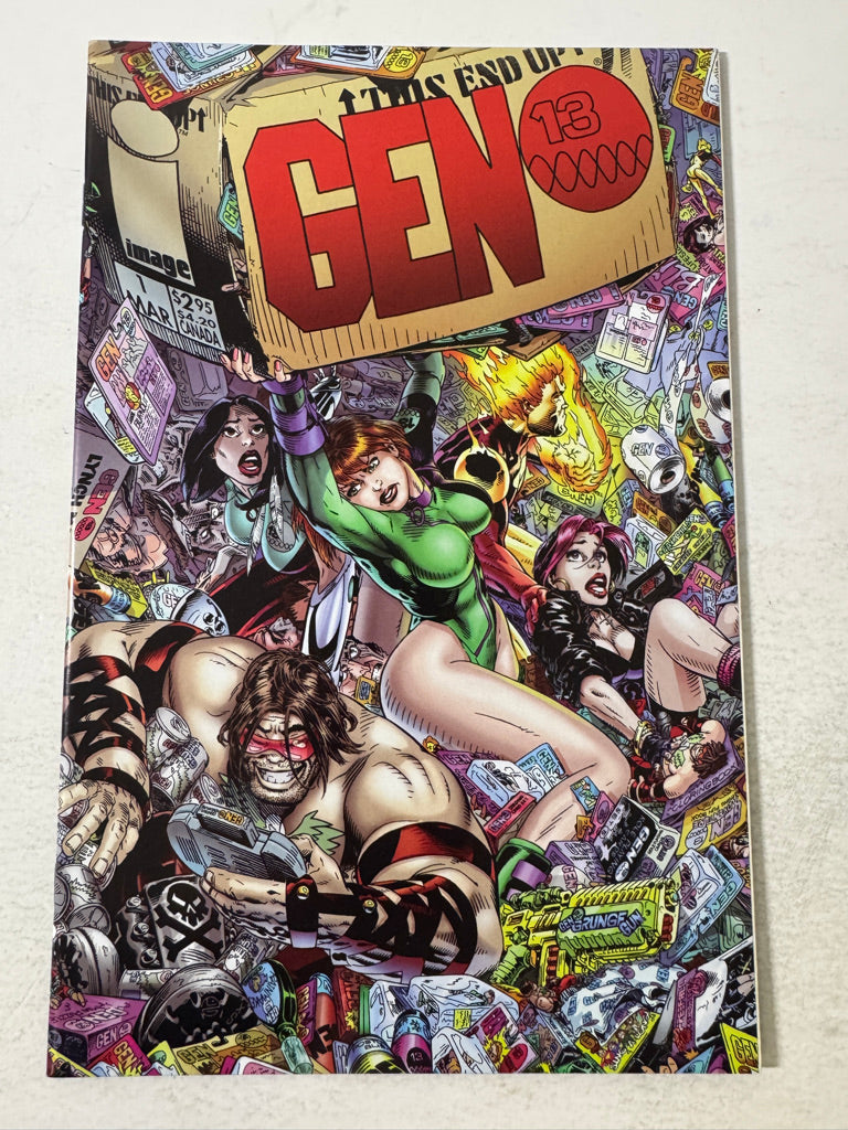 GEN 13 #1 Vol 2 NM Michael Golden Variant