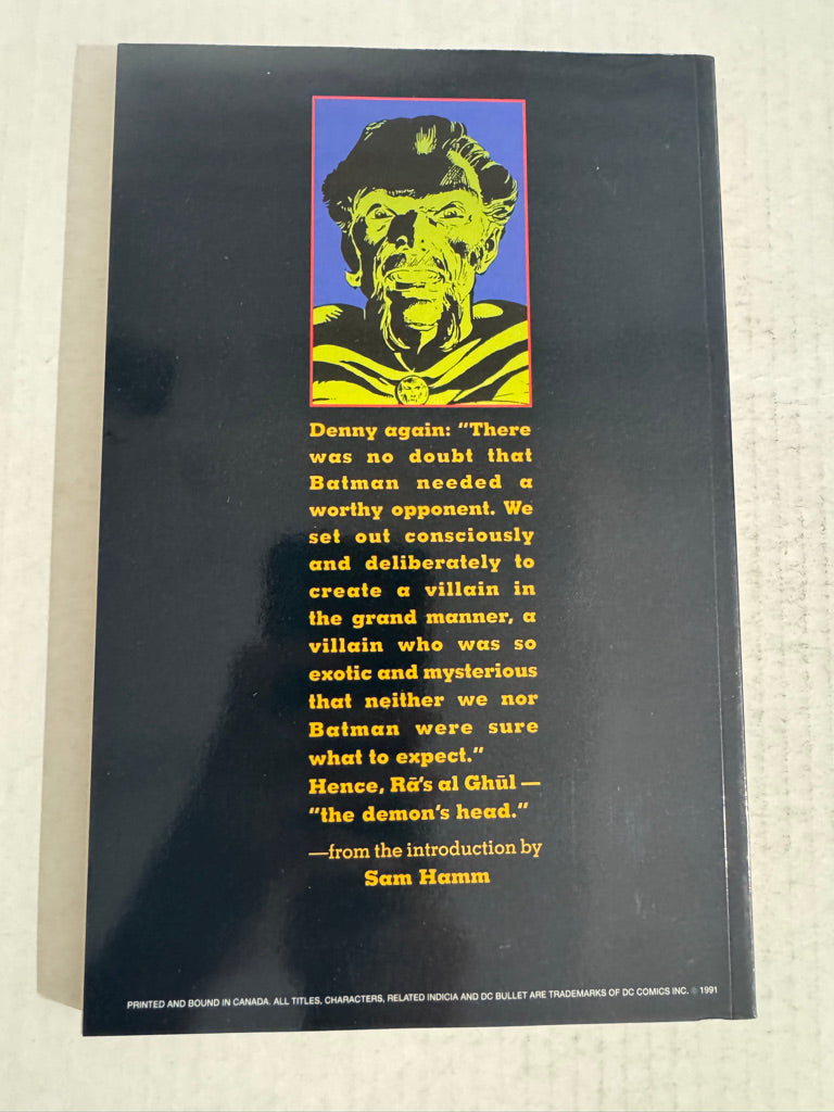BATMAN TALES OF THE DEMON TPB 2nd Print OOP Brian Stelfreeze Cover