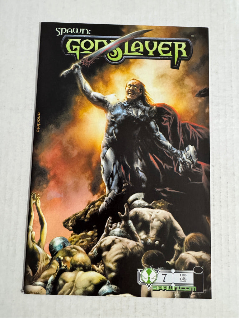 SPAWN GODSLAYER #7 VF/NM Jay Anacleto Cover