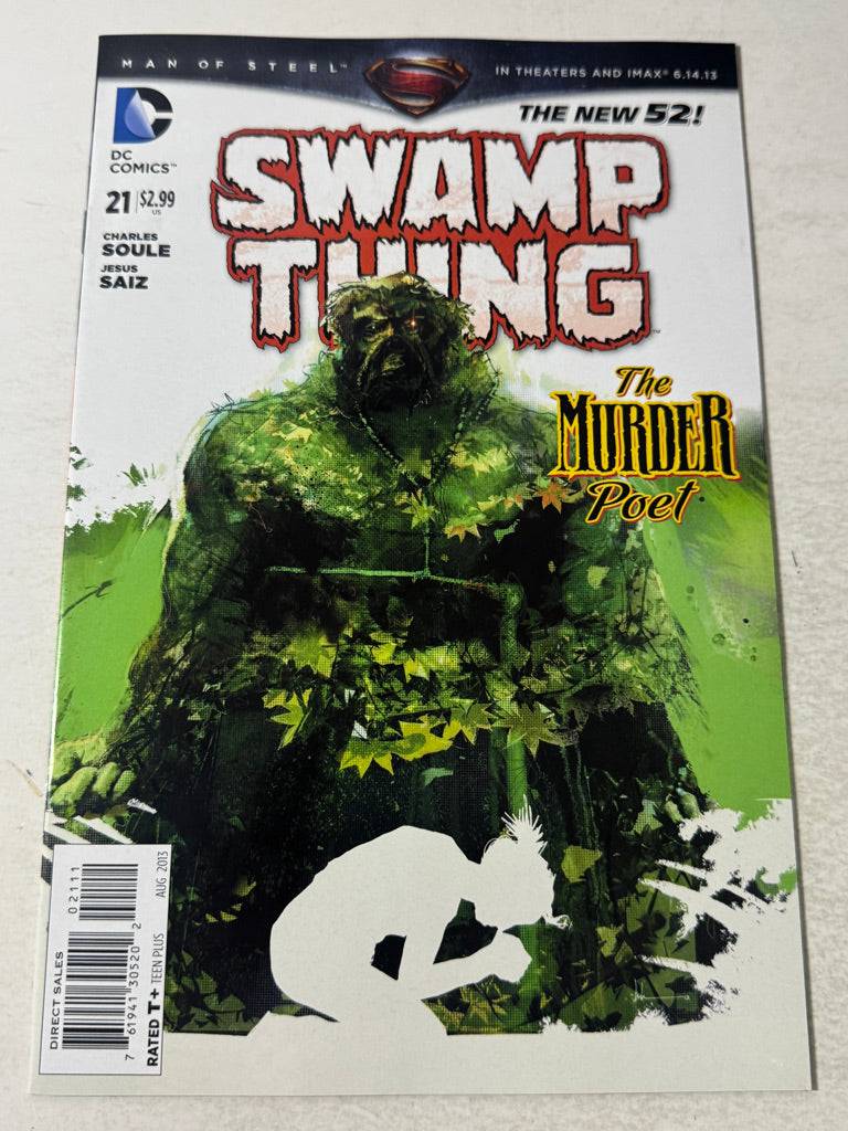 SWAMP THING #21 Vol 5 VF/NM Jock Cover