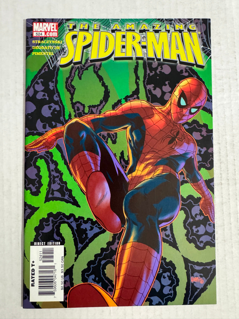 AMAZING SPIDER-MAN #524 NM Tony Harris Cover